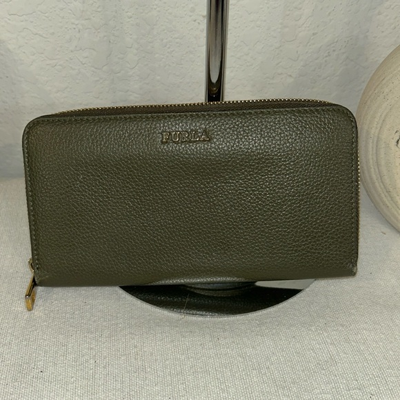 Furla Handbags - 𝅺furla Long Leather Wallet like new